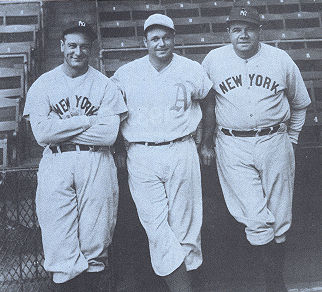 babe ruth and lou gehrig
