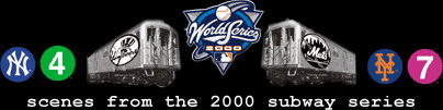 2000 subway series - world series baseball